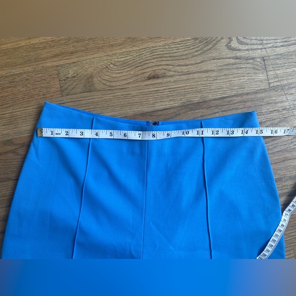 NWT-Alice and Olivia wild leg long pant in blue size 10 - Picture 7 of 8